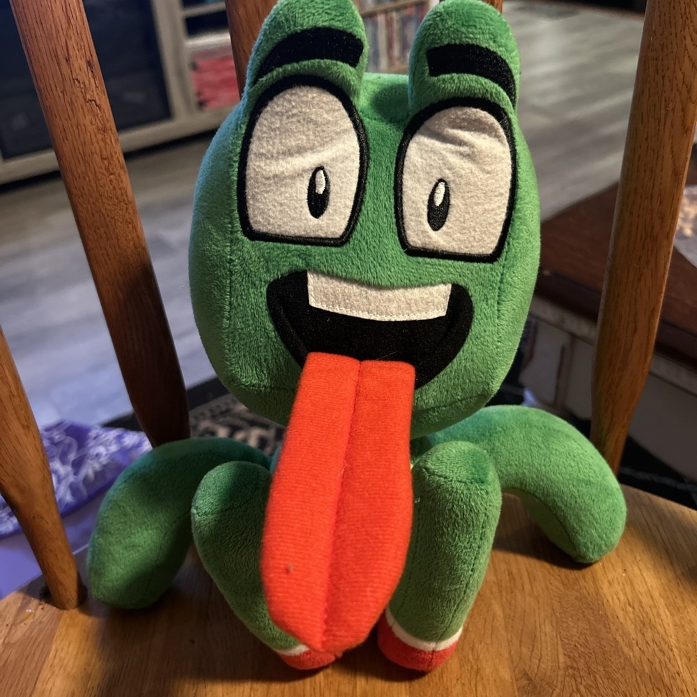 Unspeakable Crouching Icon 11" Frog Plush Gibco Gaming YouTube P3‎